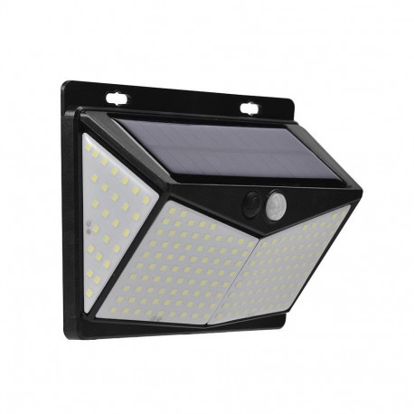 WALL LIGHT WITH SOLAR BAT LED SENS IP44