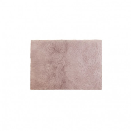 FAKE RABBIT FUR 120X170CM RECTANGLE PINK