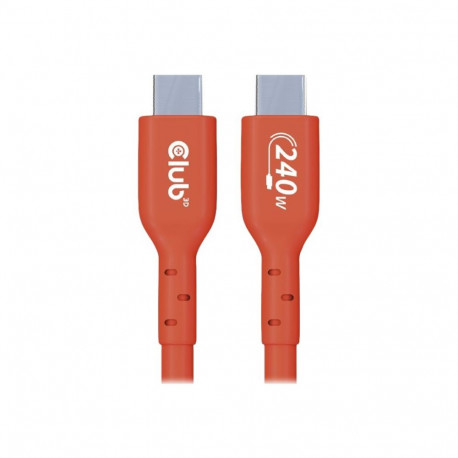 CLUB 3D USB2 Type-C Bi-Directional USB-IF Certified Cable Data 480Mb PD 240W 48V/5A EPR M/M 3m 9.84 