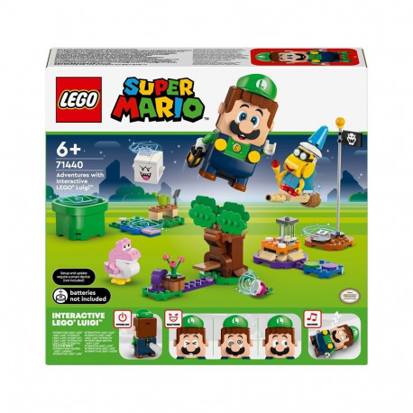 LEGO Super Mario 71440 - Interaktiivisen LEGO Registered  Luigi Trademark  hahmon seikkailut
