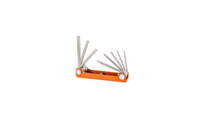 8 in 1, folding torx key set Truper®