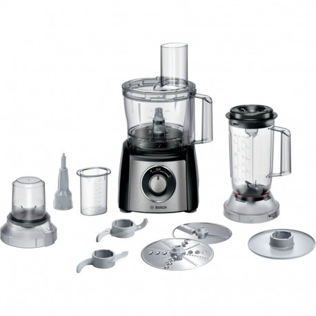 Bosch | Food Processor MultiTalent 3 Plus | MCM3PM386 | 900 W | Number of speeds 2 | Bowl capacity 2