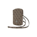 Guess Guess Zip 4G Triangle bag - brown