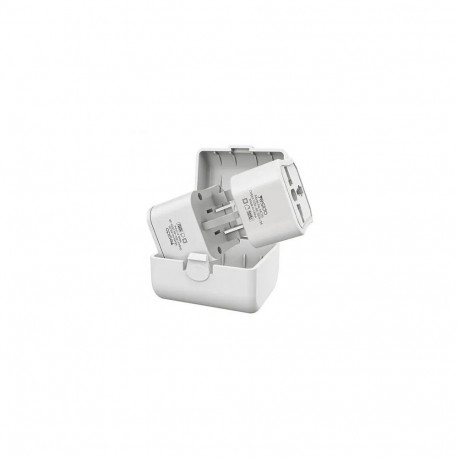 yesido MC25 Travel Adapter Plug Kit White