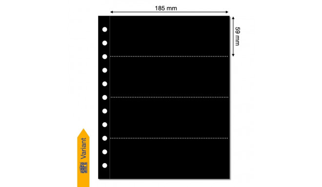 SAFE Variant vaheleht must 4-riba