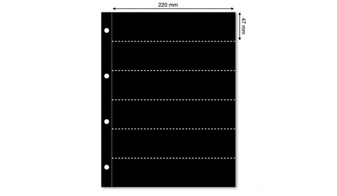 SAFE Compact A4 vaheleht must 6-riba
