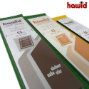 HAWID Klemmtasku 210 mm must - 43 mm