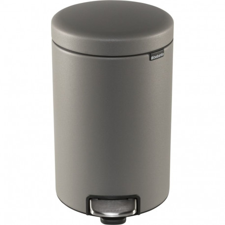 Brabantia pedaaliga prügikast NewIcon 12L, mineraalne betoonhall