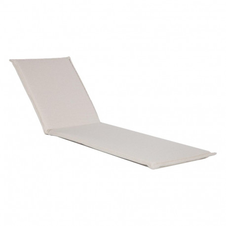 Lamamistooli kate SUMMER 55x190x5cm, naturaalvalge, 100% polüester, kangas 467