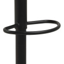 Bar stool GRACE anthracite/black