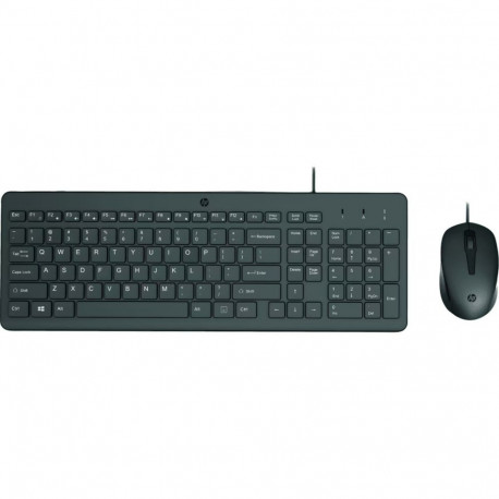 Mouse and keyboard Combo Classic 150 Wired black - 240J7AA#ABB