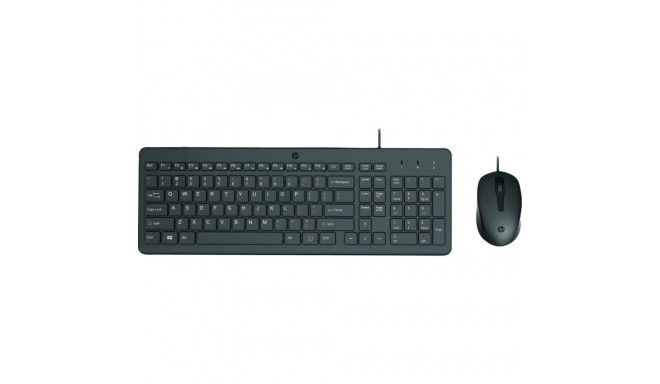 Mouse and keyboard Combo Classic 150 Wired black - 240J7AA#ABB