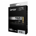 Lexar SSD NM790 512GB 2280 PCIeGen4x4 7200/4400MB/s