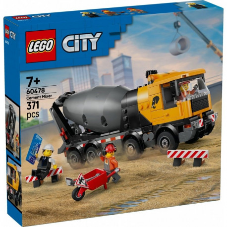 Here is a product description and summary for the Blocks City 60478 Cement Mixer:
