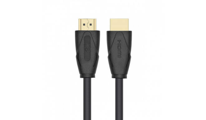 Cable HDMI v2.0 10m. gilded