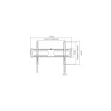 Suspended 37"-70" TV holder
