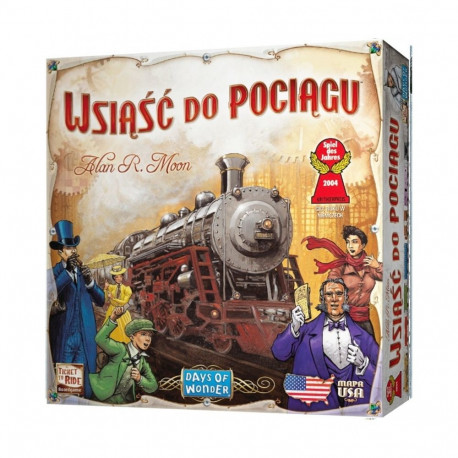 Wsiąść do pociągu USA lauamäng