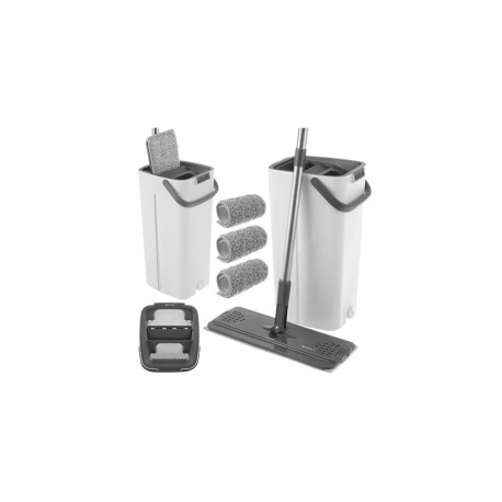 Mop dwukomorowy 8,5L z nakładkami Ruhhy 27231