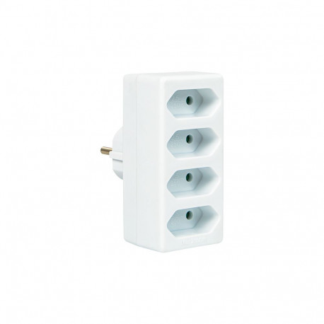 98-604# Rozgałęźnik r-4 pr 4gn bez uziemienia płaskie