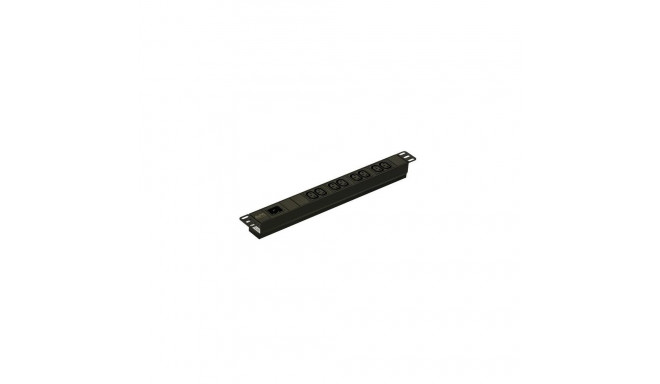 APC Easy Rack PDU, Basic, 1U, 1 Phase, 3.7kW, 230V, 16A, 8 x C13 ...