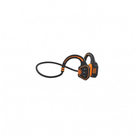 Evolveo BoneSwim MP3 Headset Wireless Head-band Sports Bluetooth Black, Orange