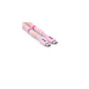 CLUB3D USB-C® Beaded Cable Pink