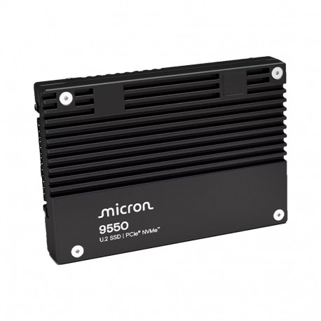SSD|MICRON|SSD series 9550 MAX|12.8TB|NVMe|NAND flash technology 3D TLC|Write speed 10000 MBytes/sec