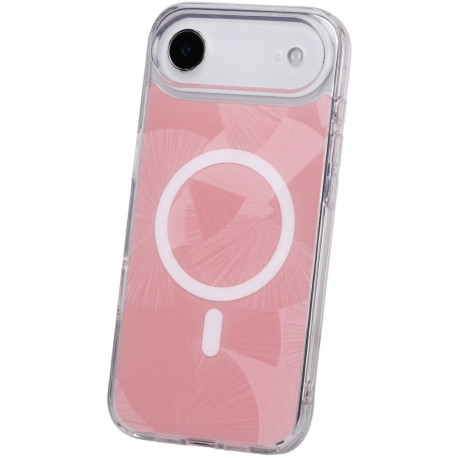 Mobiili tagakaas Setty iPhone 17 Air Flash Magsafe, roosa