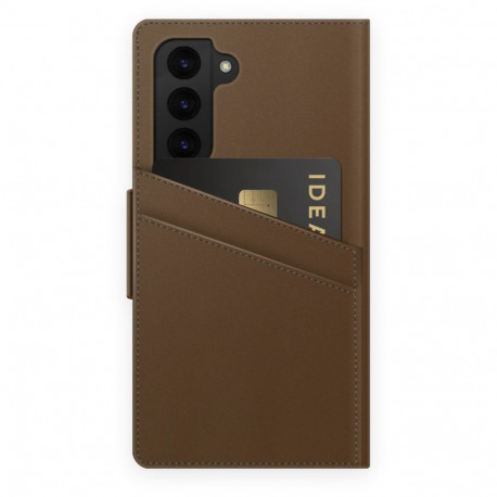 Kaardivahega mobiiliümbris Ideal of Sweden Galaxy S22 Wallet Atelier Intense Brown