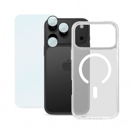 Roobix 3-in-1 Combo Kit for iPhone 17 Pro Max (MagSafe case + glass + lens protection)