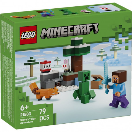 LEGO Minecraft Steve'i seiklus taigas