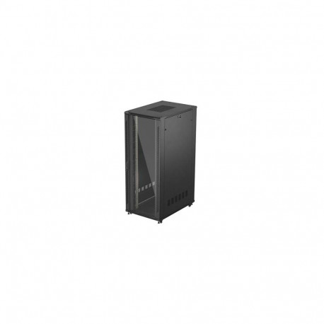 Lanberg 19" põrandapealne võrgukapp 42U/800X1200, klaasuksega, lamipakendis, must
