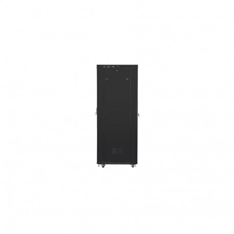 RACK CABINET 19" FREE-STANDING 42U/600X1000 (FLAT PACK) WITH MESH DOOR LCD BLACK LANBERG V2