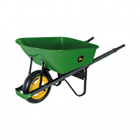 John Deere 100L professionaalne käru paksust metallist vanniga (3tk)