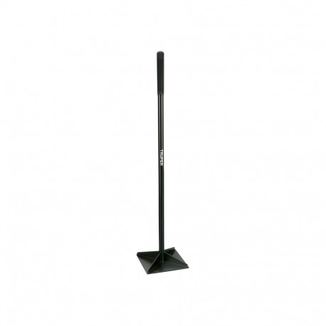 Truper hand tamper 254x254mm base, steel shaft 1220mm