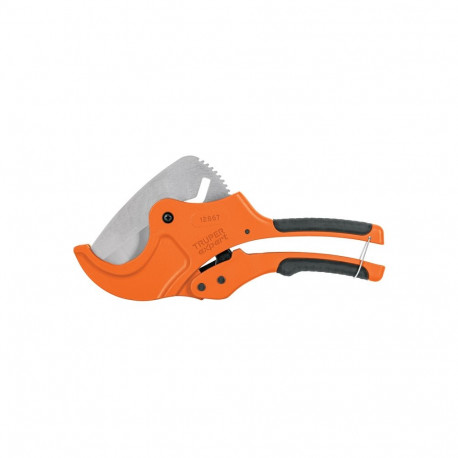 Ratcheting PVC pipe cutter max 63mm Truper®