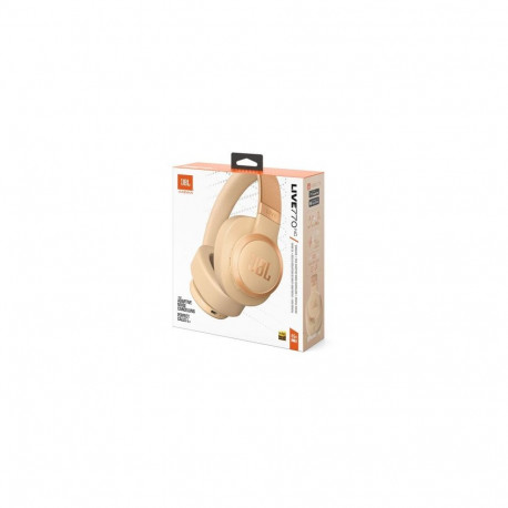 JBL LIVE 770NC Bluetooth Wireless On-Ear Headphones Sandstone EU