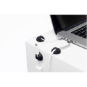 Bluelounge CableDrop 6 pcs. Pack, black