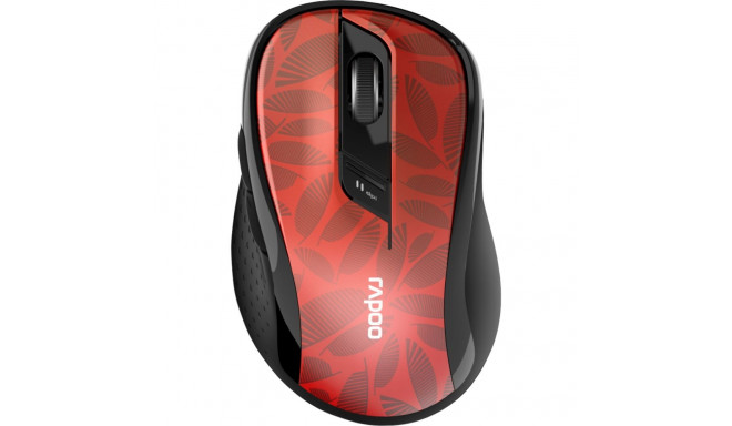 Rapoo M500 dark red Multi-Mode Wireless Mouse
