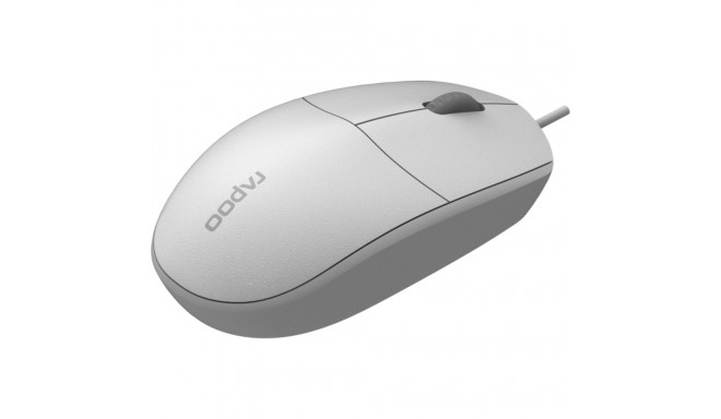 Rapoo N100 white Optical Mouse