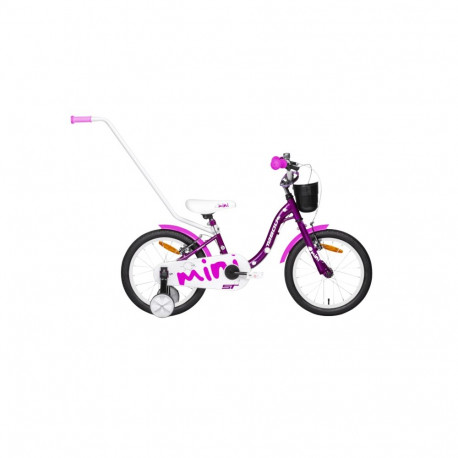 Laste jalgratas TABOU Mini ST, 16" lilla-valge