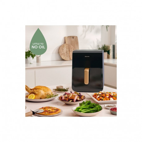 Panasonic Air Fryer | NF-CC600AXE | Power 1450 W | Capacity 6 L | Black