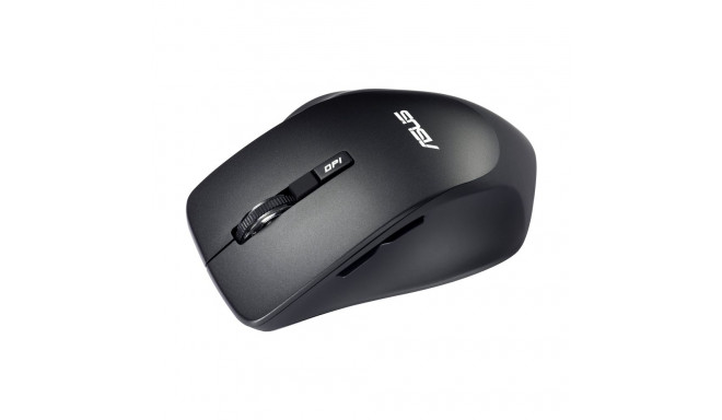 Asus WT425 juhtmevaba must/söehall hiir