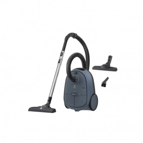 The Electrolux 600 Series (Model: EB61C2DBP) is a bagged vacuum cleaner designed wi