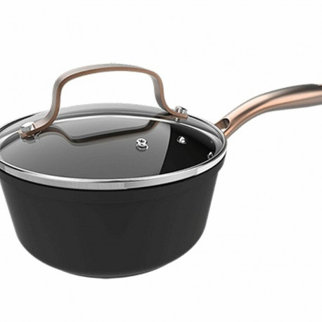 Casserole with Lid Cecotec Polka Fantasy 16 Pot Golden Ø 16 cm