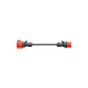 Adapter für Gemini flex 22 kW, CEE rot Drehstrom 32A > CEE rot 16A (schwarz, 30cm)