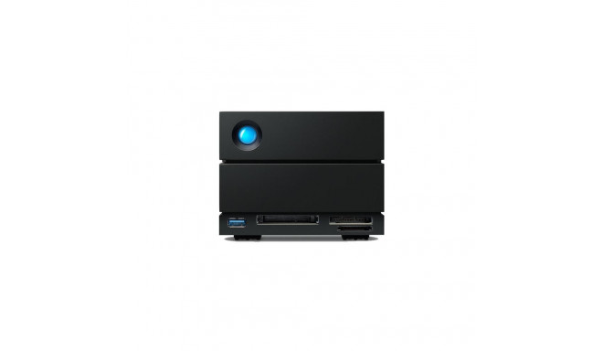 LaCie 2big Dock v2 disk array 60 TB Desktop Black