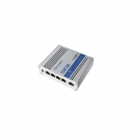 Switch|TELTONIKA|TSW100000000|PoE+ ports 4|120 Watts|TSW100