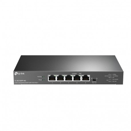 Switch|TP-LINK|TL-SG105PP-M2|Desktop/pedestal|5x2.5GbE|TL-SG105PP-M2