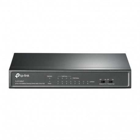 Switch|TP-LINK|TP-Link TL-SF1008LP.|Switch type Unmanaged|8xRJ-45 ports|RJ-45 Ports Type Fast Ethern